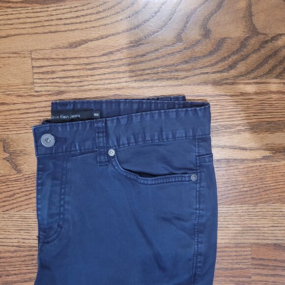 Calvin Klein Jeans 30x32 Blue CK - Picture 3 of 4